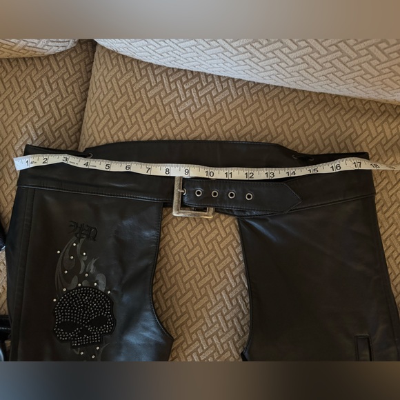 Harley Davidson Wicked Collection Chaps - Picture 9 of 11